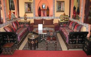 Salon marocain oriental de luxe
