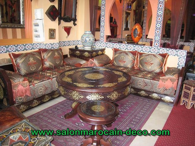 salon oriental marocain
